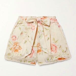 LoveShackFancy linen Tivey shorts.  New with tags, never worn!